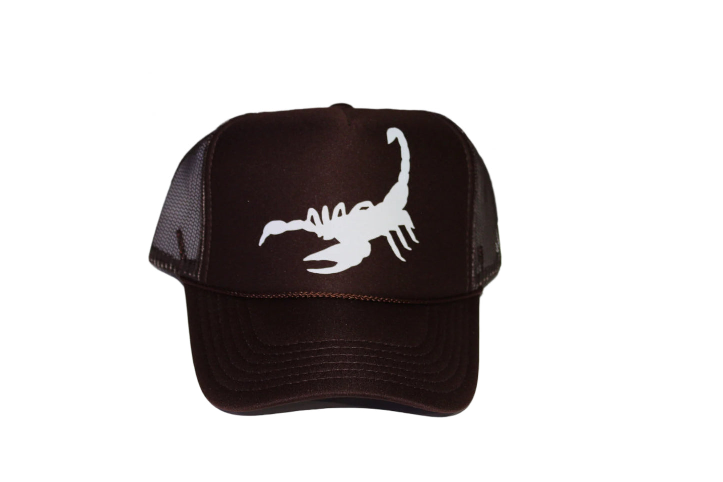 Gorra de camionero con diseño de escorpión de Calderas