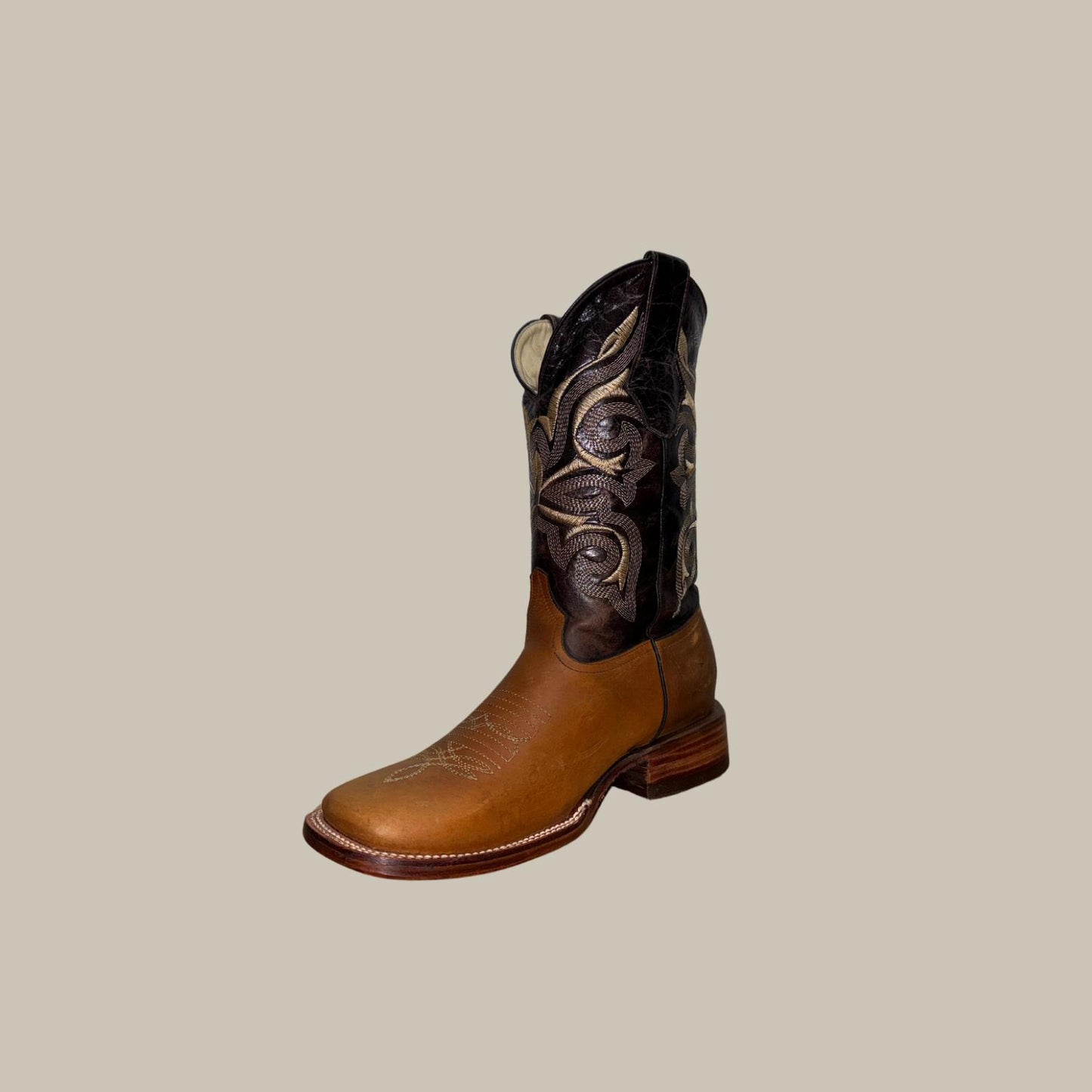 Men’s Square Toe Western Cowboy Boots