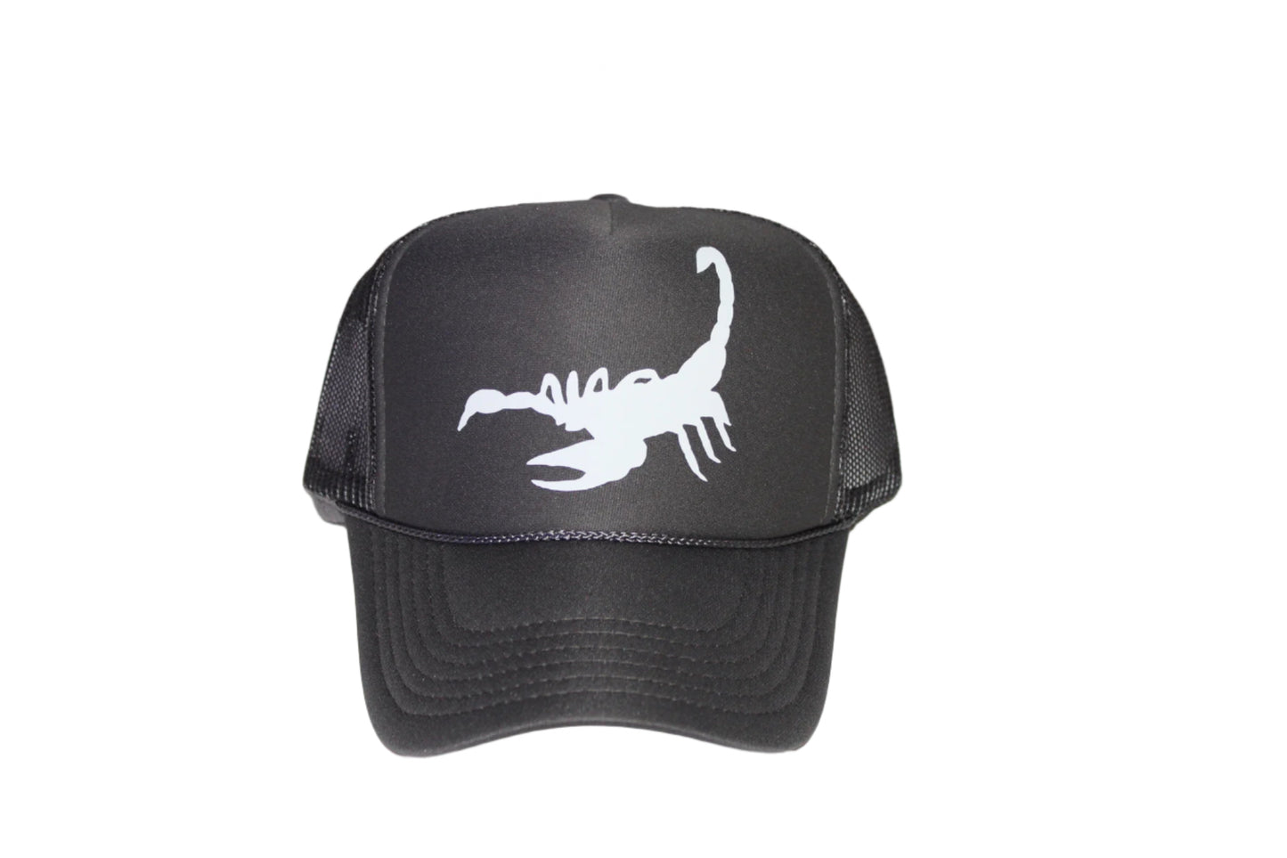 Gorra clásica de camionero con diseño de escorpión de Calderas