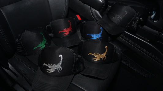 Glitter Scorpion Edition Trucker Calderas Hat