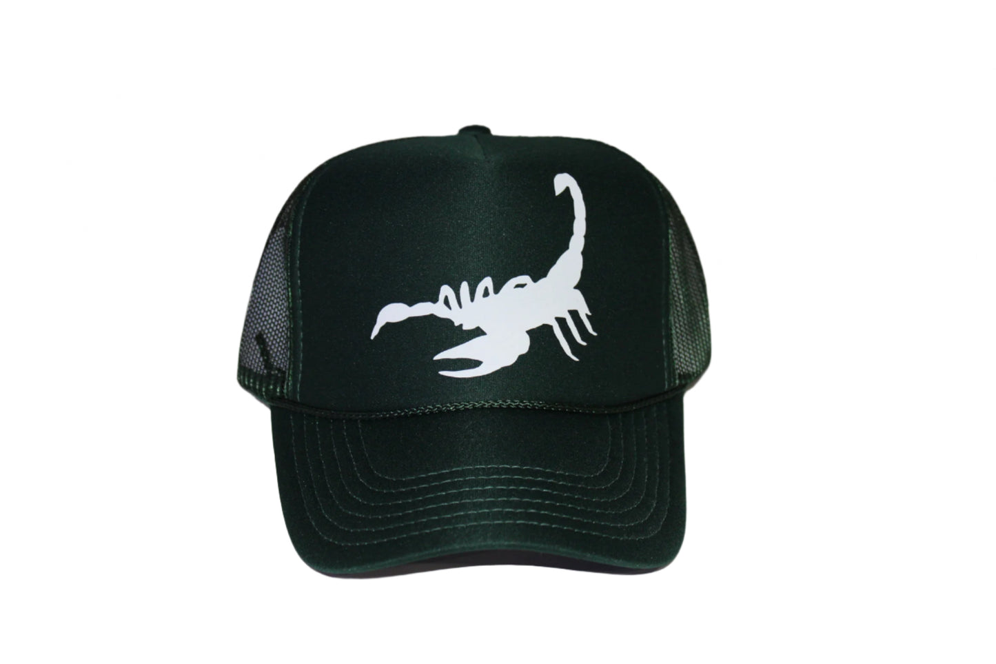 Gorra de camionero con diseño de escorpión de Calderas