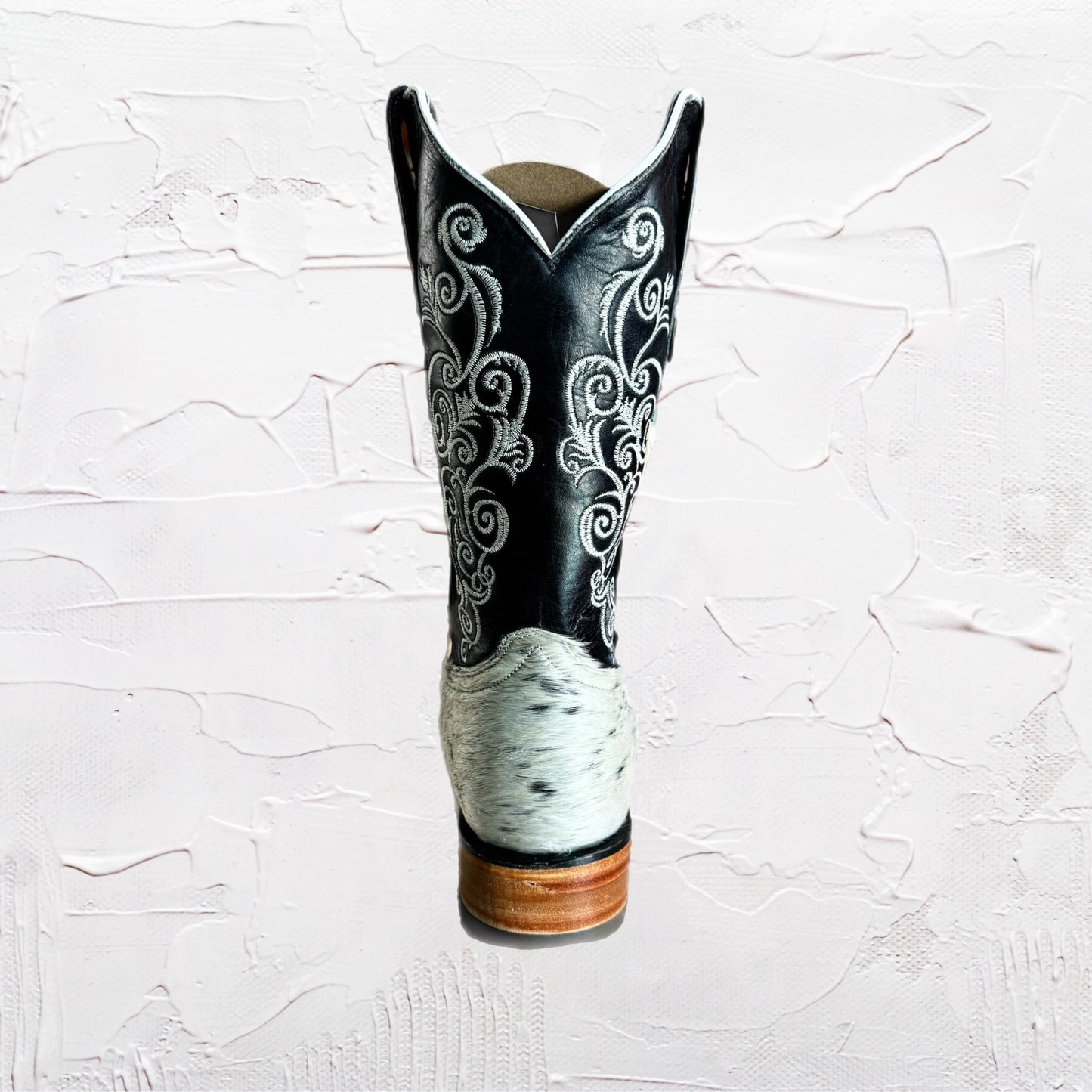 Women's Cowhide Square Toe Western Boots