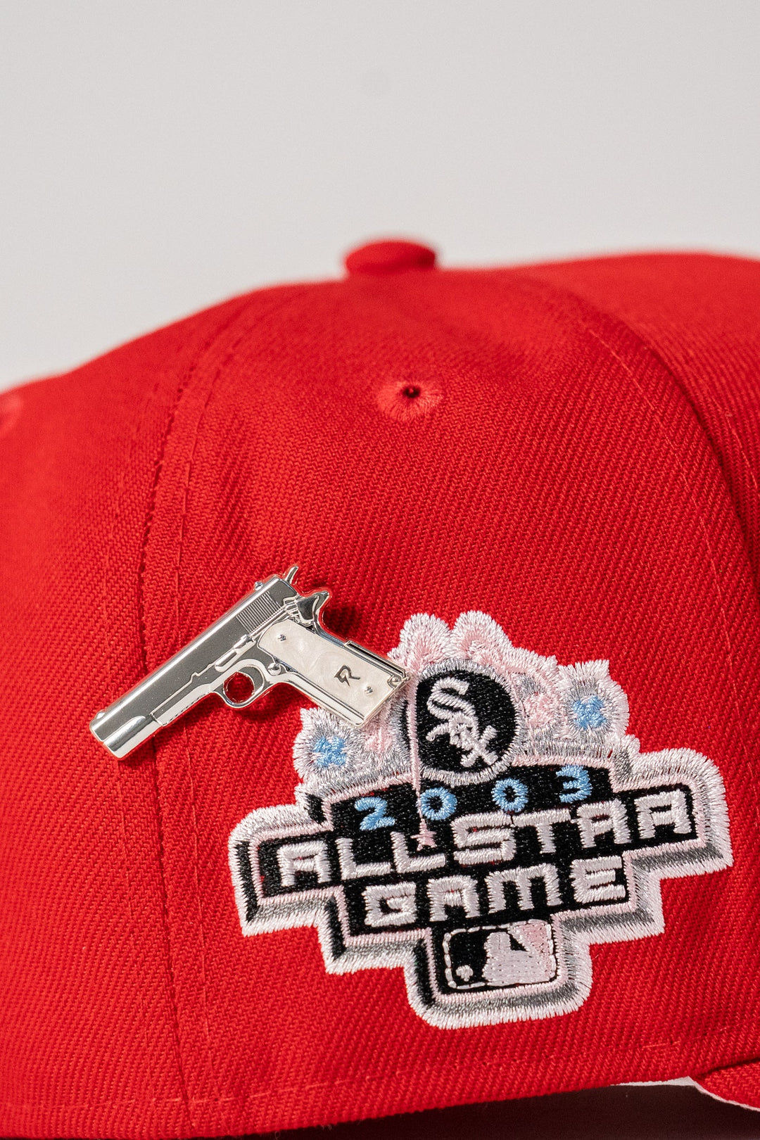 SILVER 38 SUPER PIN By Revien Hats