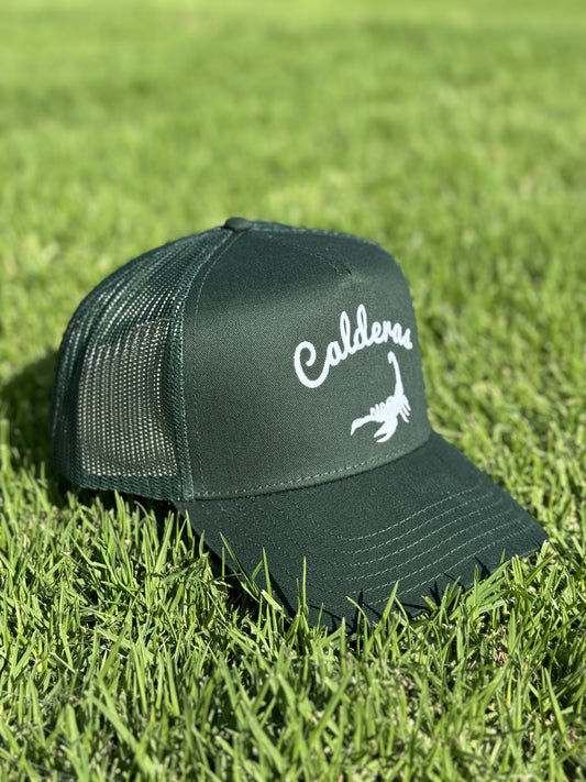 Calderas Golf Hat – Forest Green