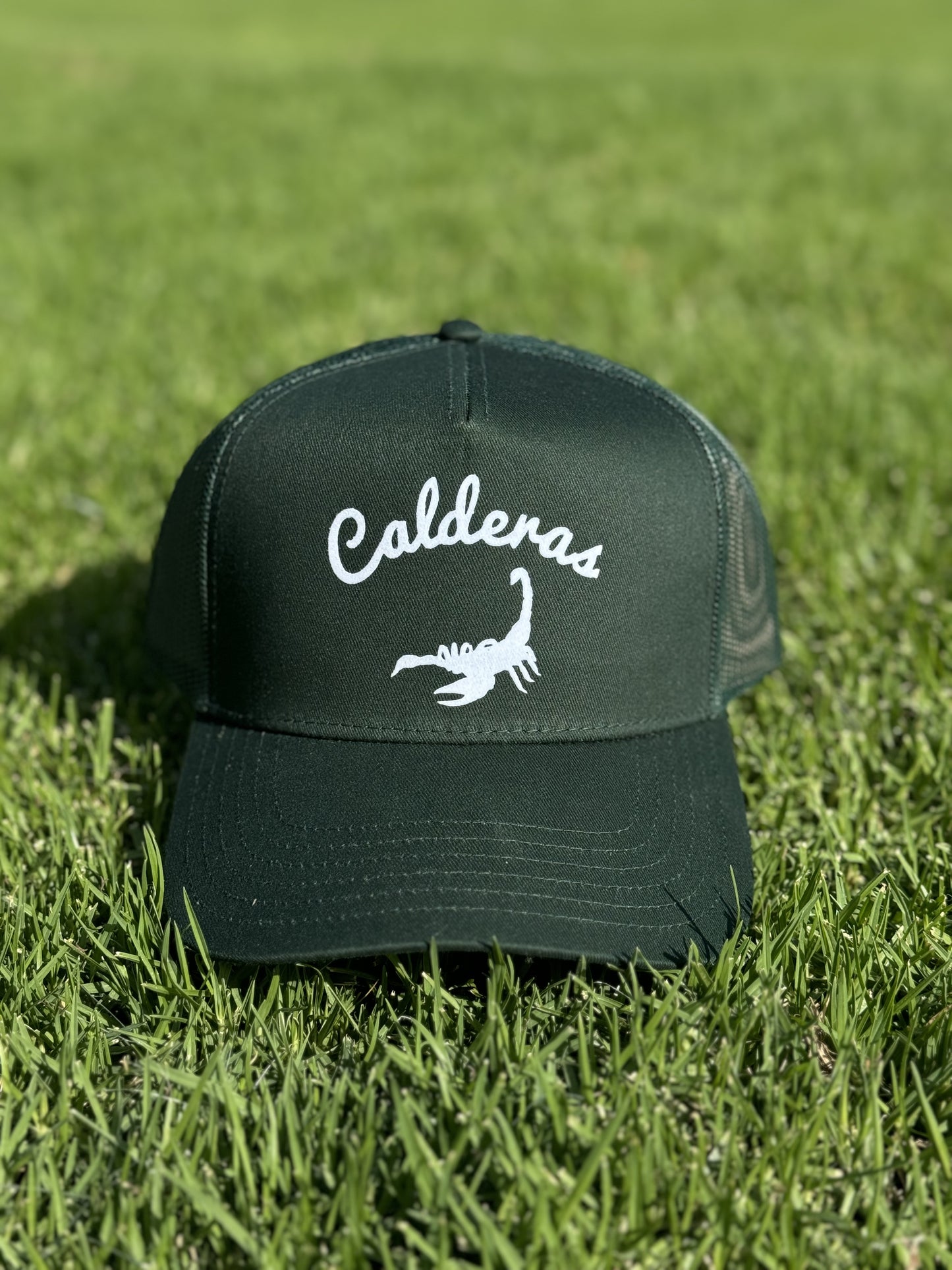 Calderas Golf Hat – Forest Green
