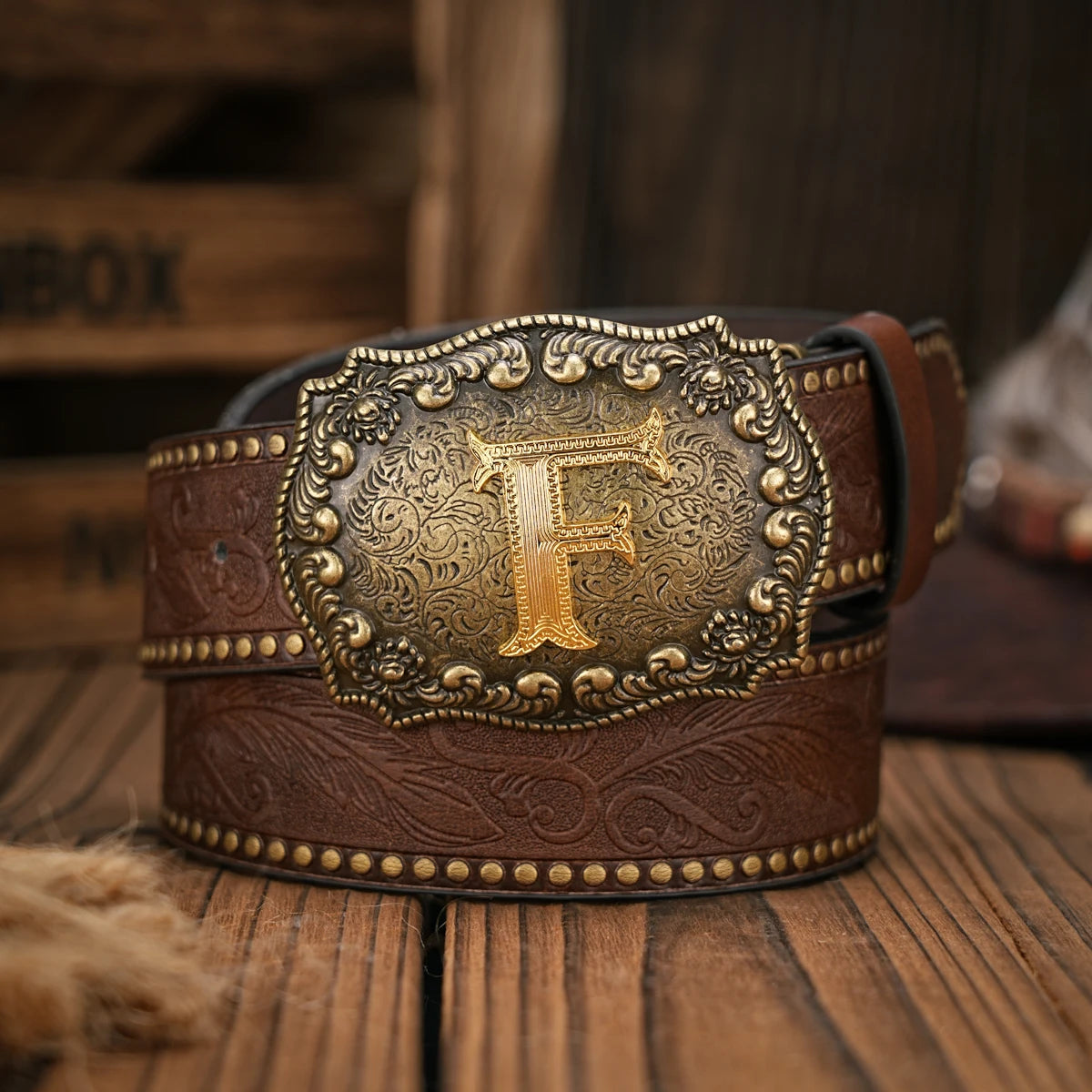 The Gold Letter Buckle