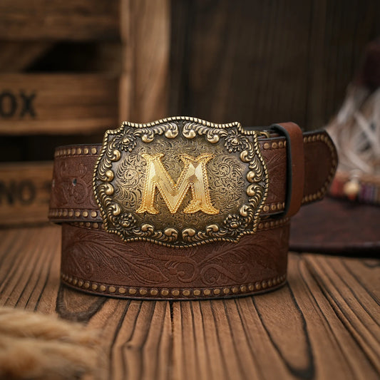 The Gold Letter Buckle