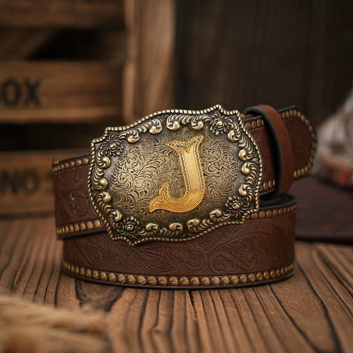 The Gold Letter Buckle
