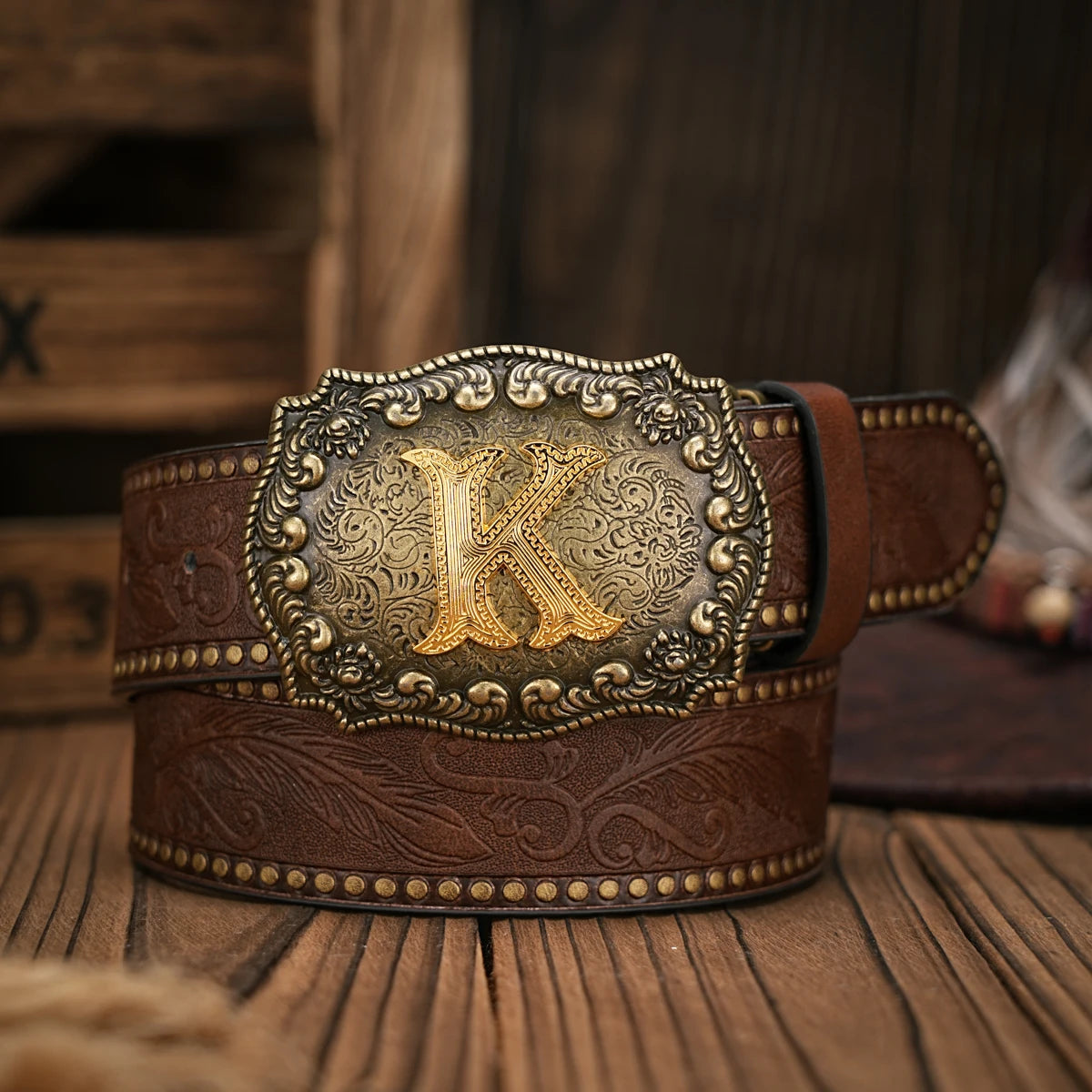 The Gold Letter Buckle