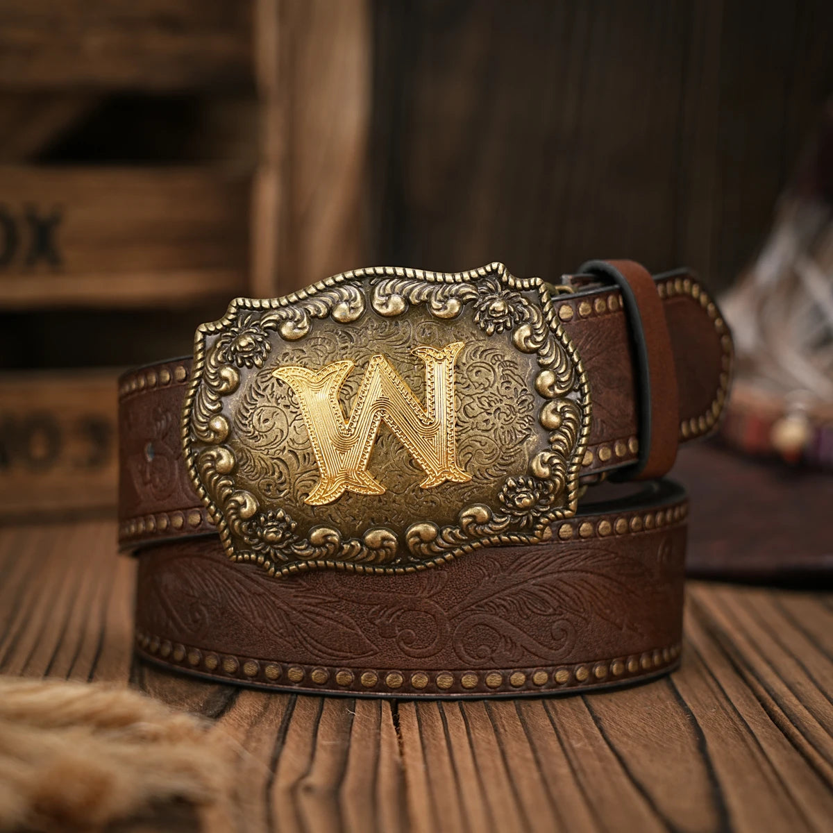 The Gold Letter Buckle