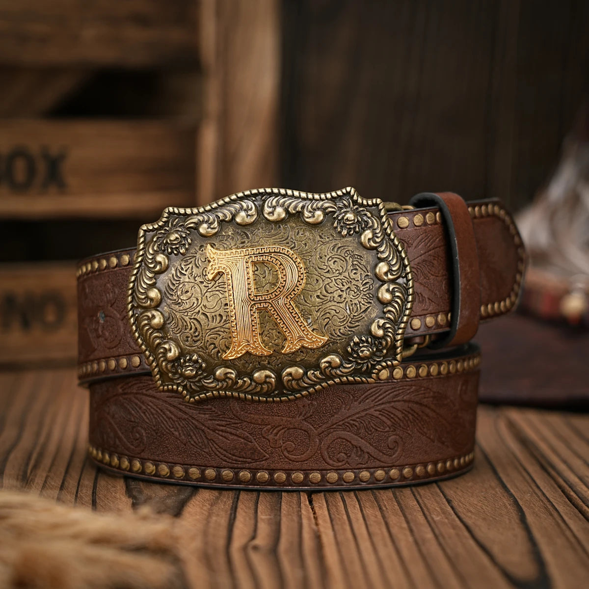 The Gold Letter Buckle