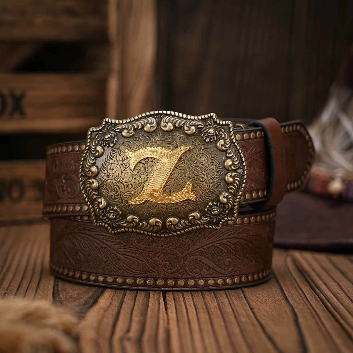 The Gold Letter Buckle