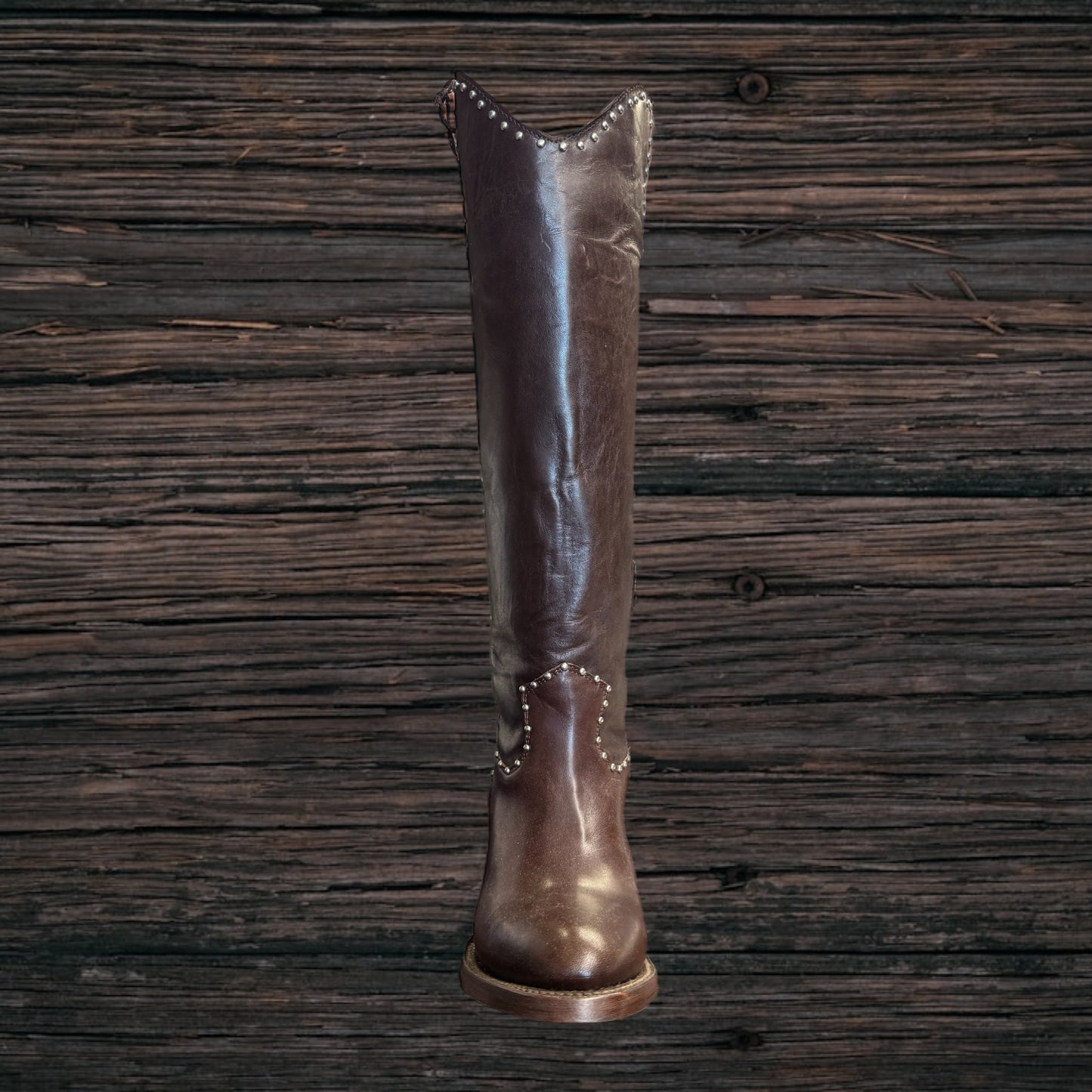 Women’s Knee High Western Heel Boots