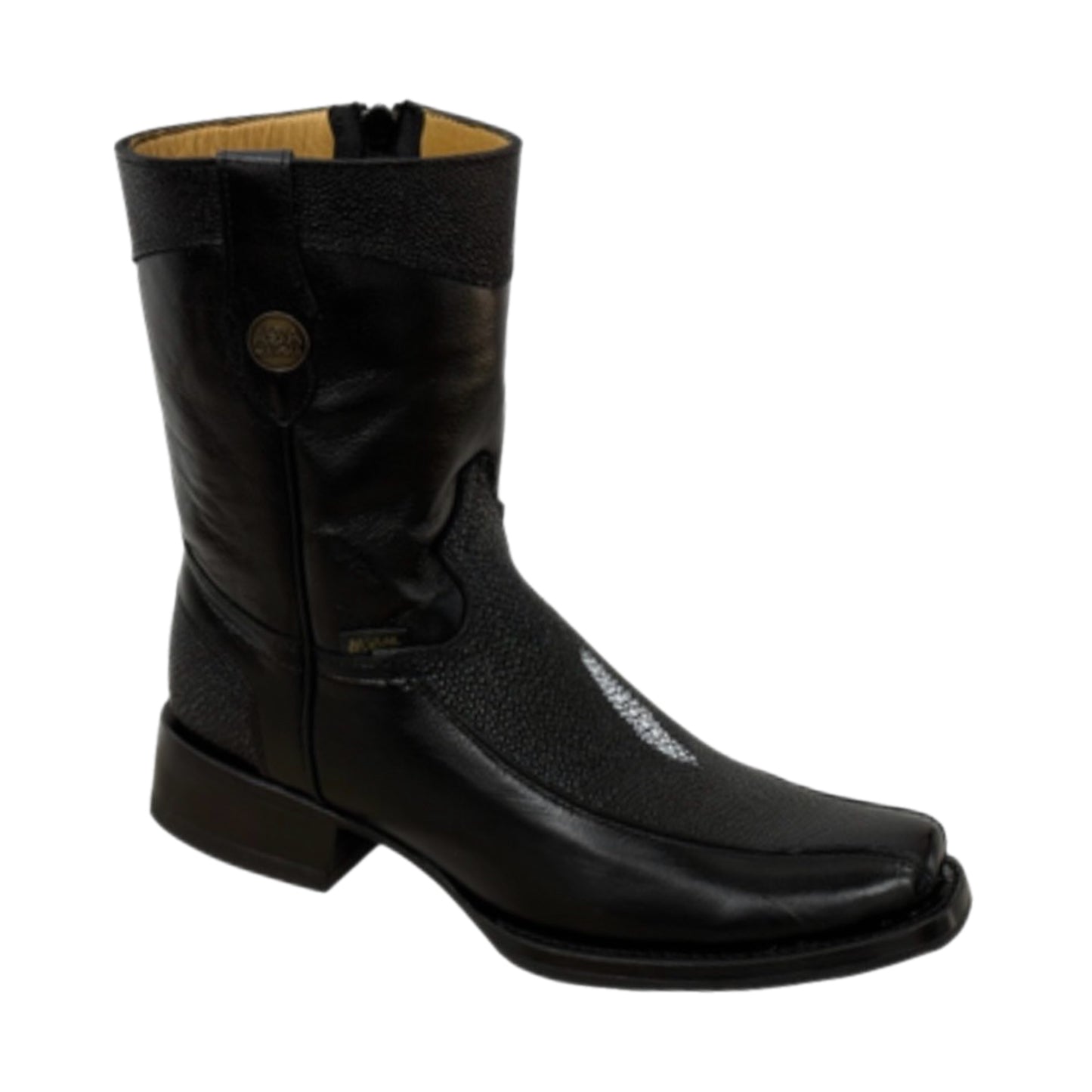 Dubai Stingray Short Boots with Zipper