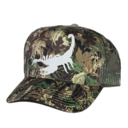 Gorra Trucker Camo Calderas Scorpion