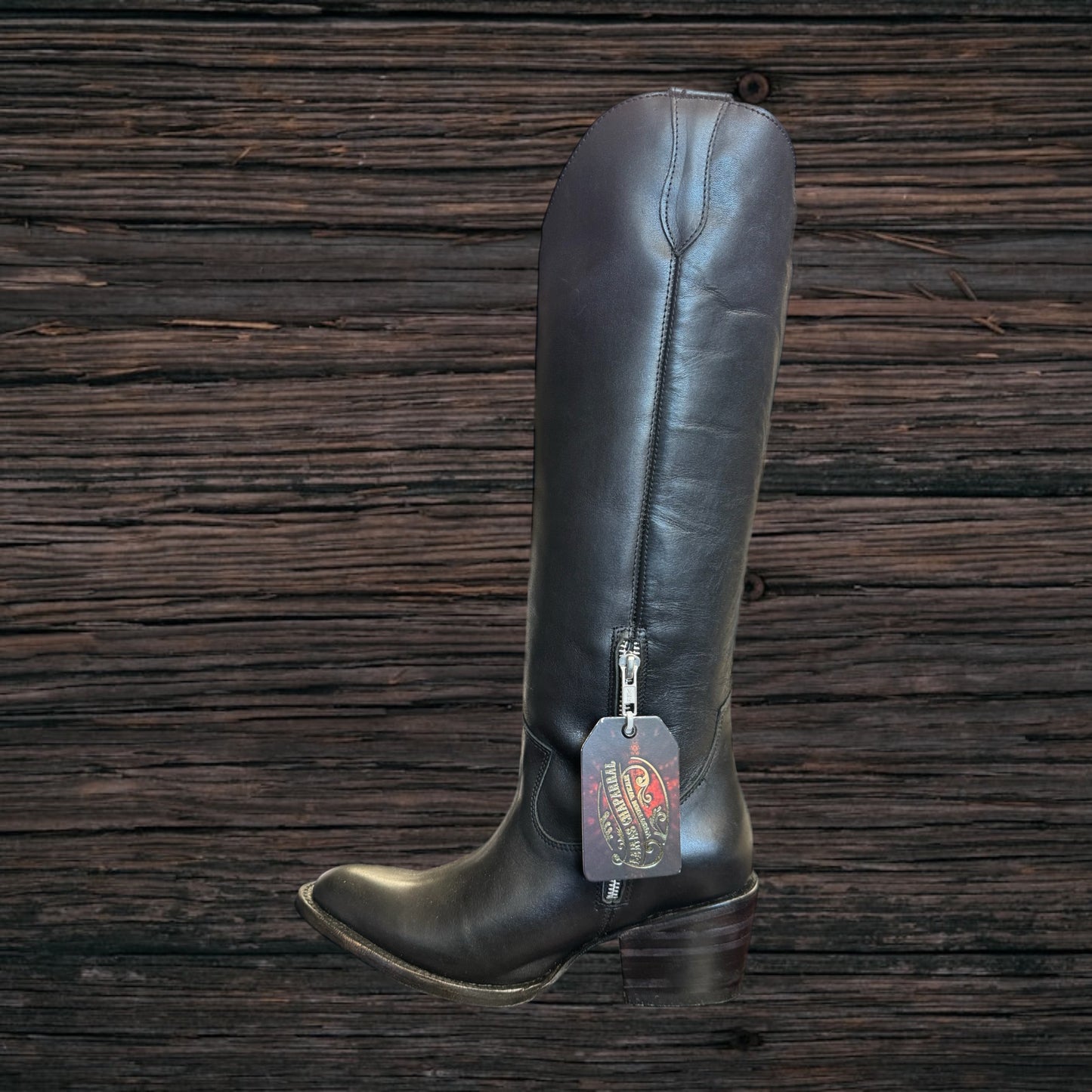 Women’s Knee High Western Heel Boots
