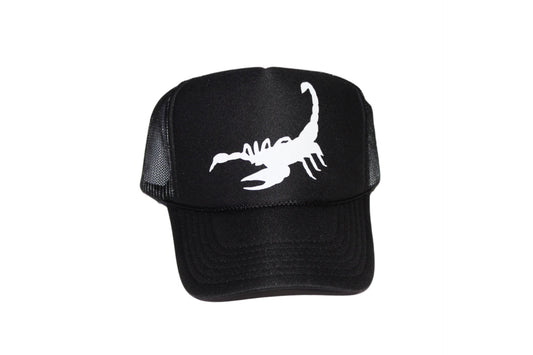 Gorra clásica de camionero con diseño de escorpión de Calderas