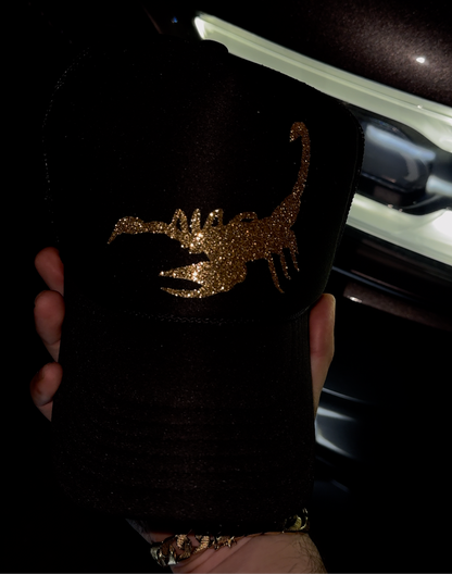 Gorra de camionero Calderas edición Glitter Scorpion