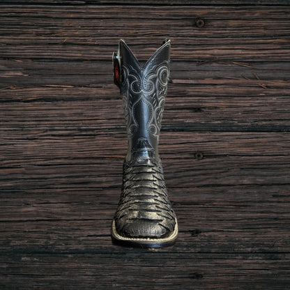 Python Square Toe Boots