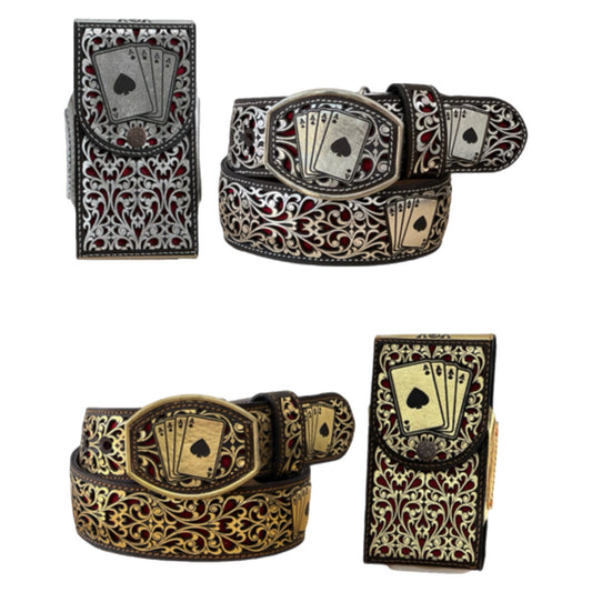 Ace of Spades Belt and Phone Holder Set