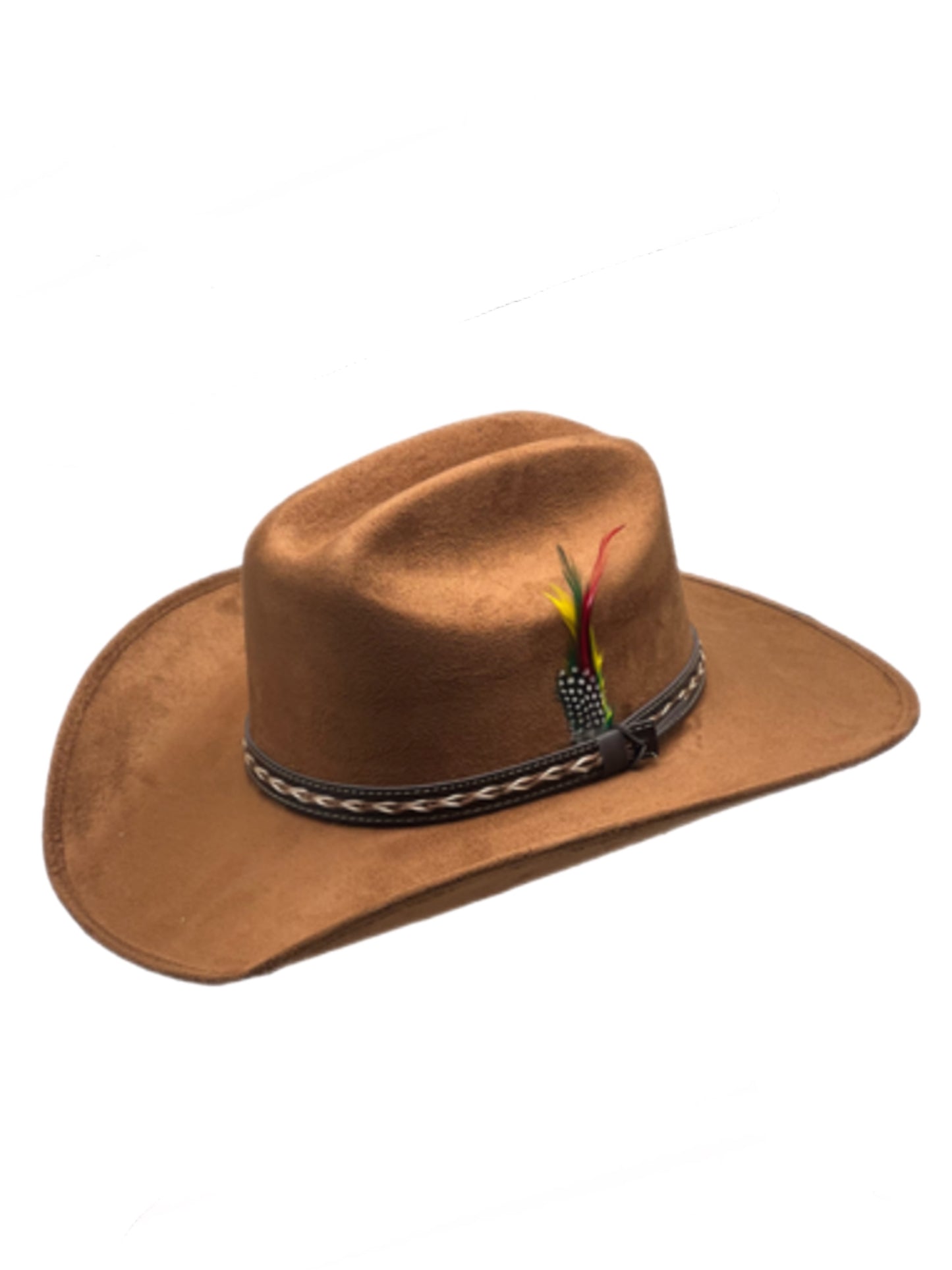 Sombrero de vaquero de gamuza