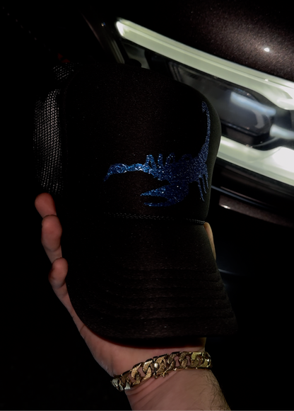 Gorra de camionero Calderas edición Glitter Scorpion