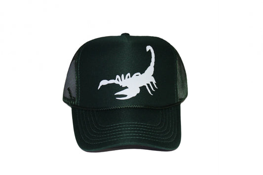 Gorra de camionero con diseño de escorpión de Calderas