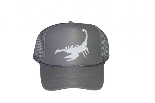 Gorra clásica de camionero con diseño de escorpión de Calderas