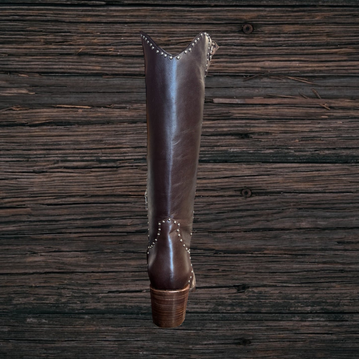 Women’s Knee High Western Heel Boots