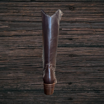 Women’s Knee High Western Heel Boots