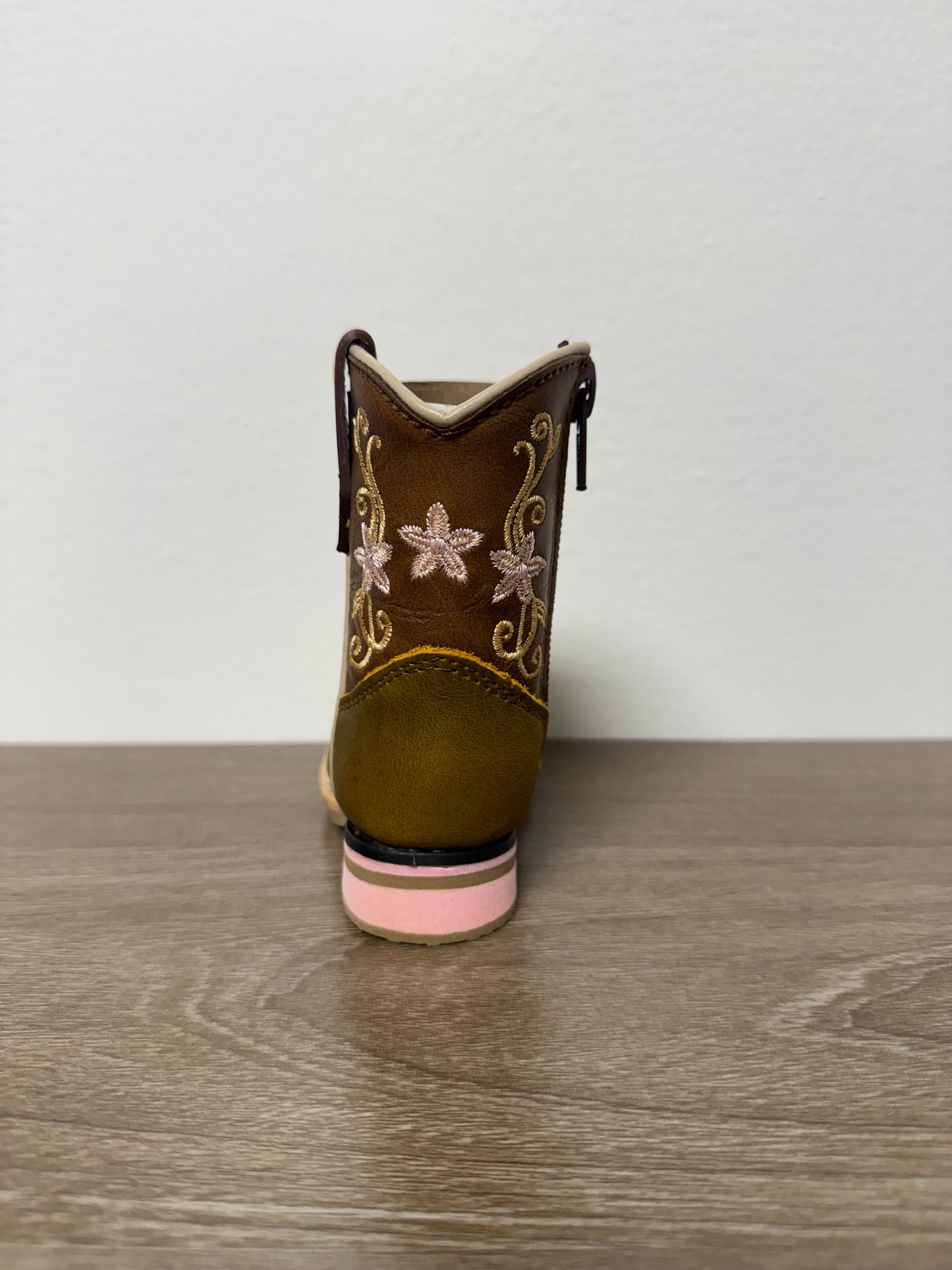 Baby and Toddler Leather Boots - Pink