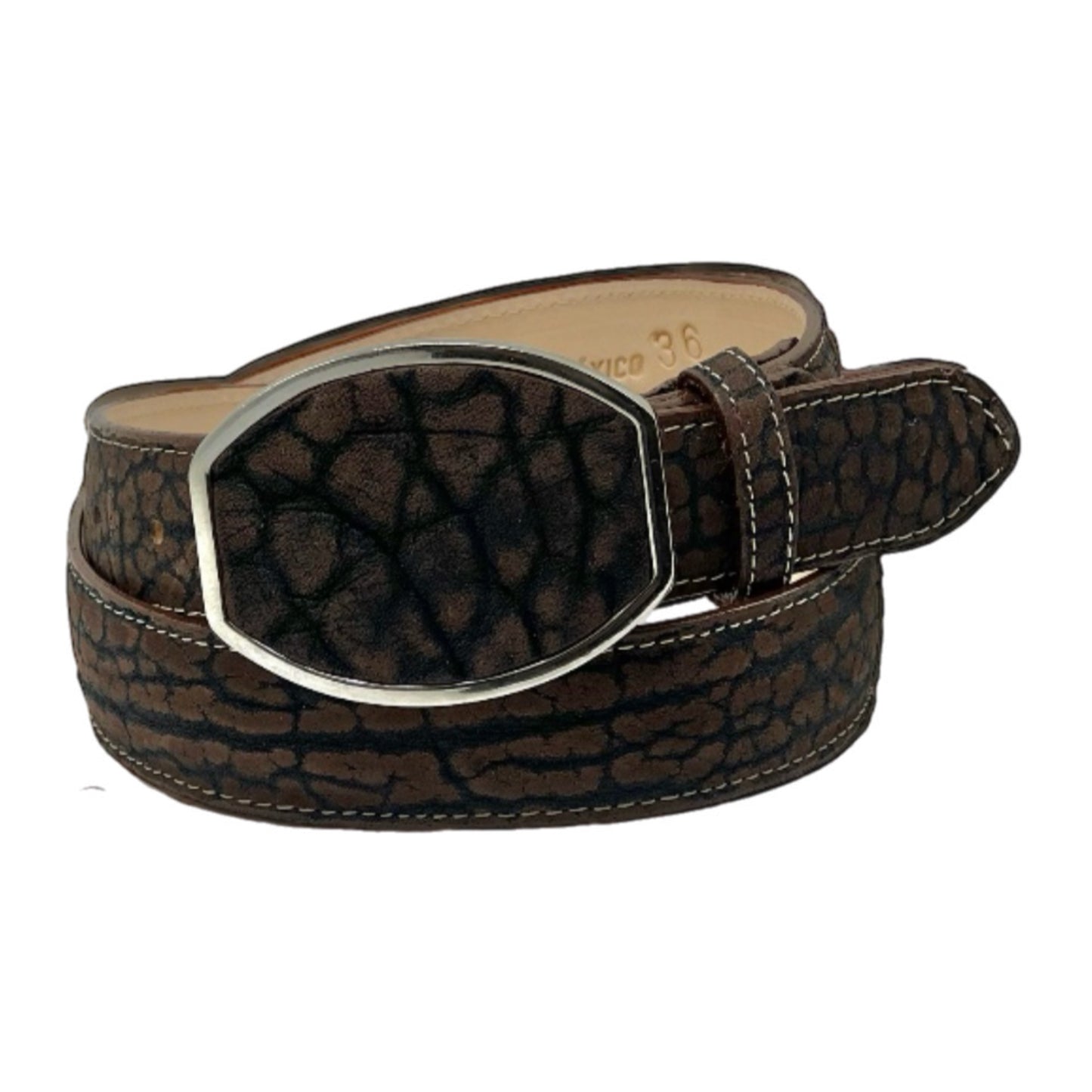 Bull Neck Leather Belt