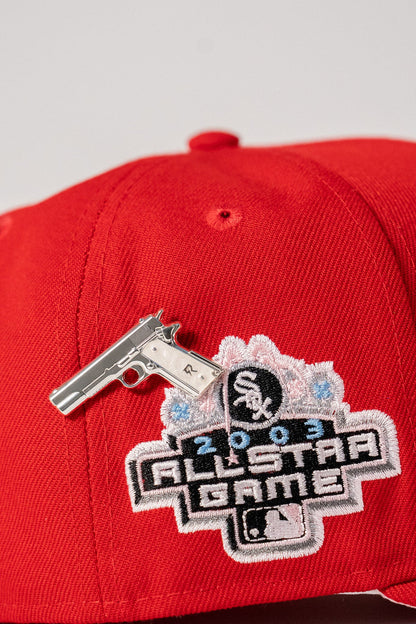 SILVER 38 SUPER PIN By Revien Hats