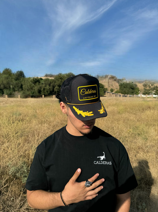 Calderas Las Vegas Gold Trucker Hat