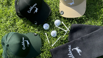 Calderas Golf Hat – Jet Black