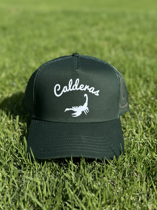 Calderas Golf Hat – Forest Green