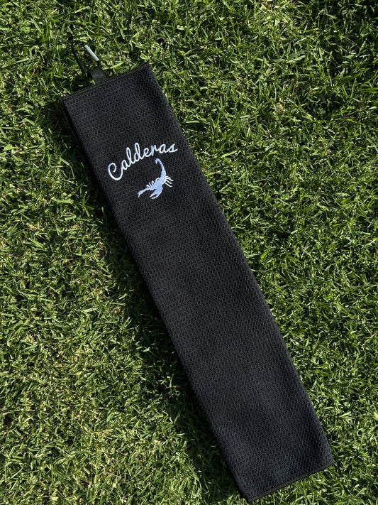 Calderas Trifold Golf Towel